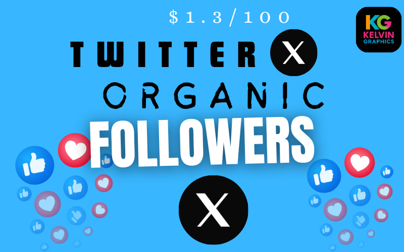 I will deliver organic followers for your X account.