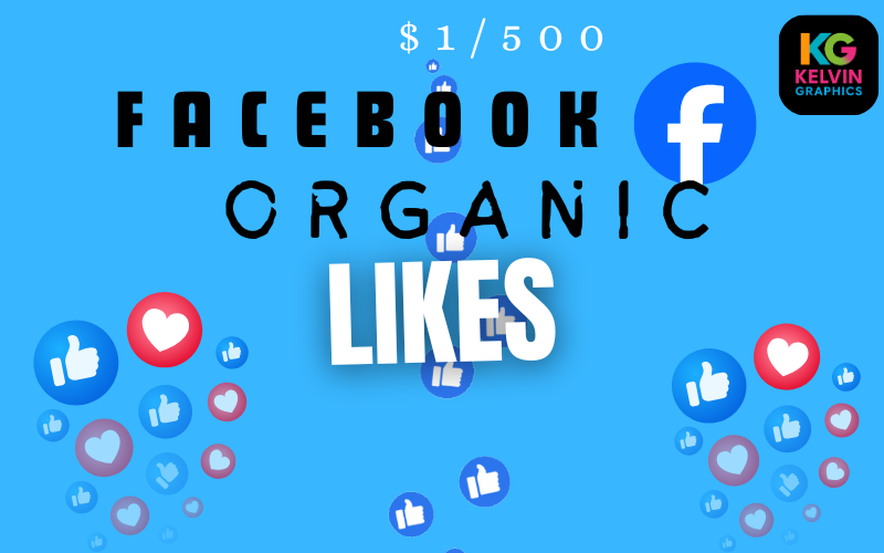 i will deliver organic likes/reactions to your facebook post from as low as $1 per 500 likes