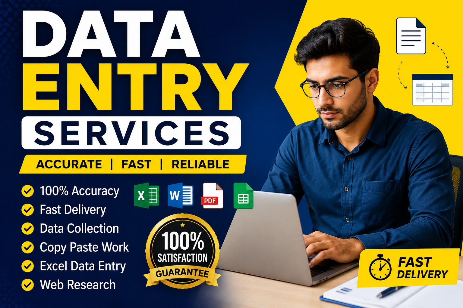 Accurate Data Entry Specialist